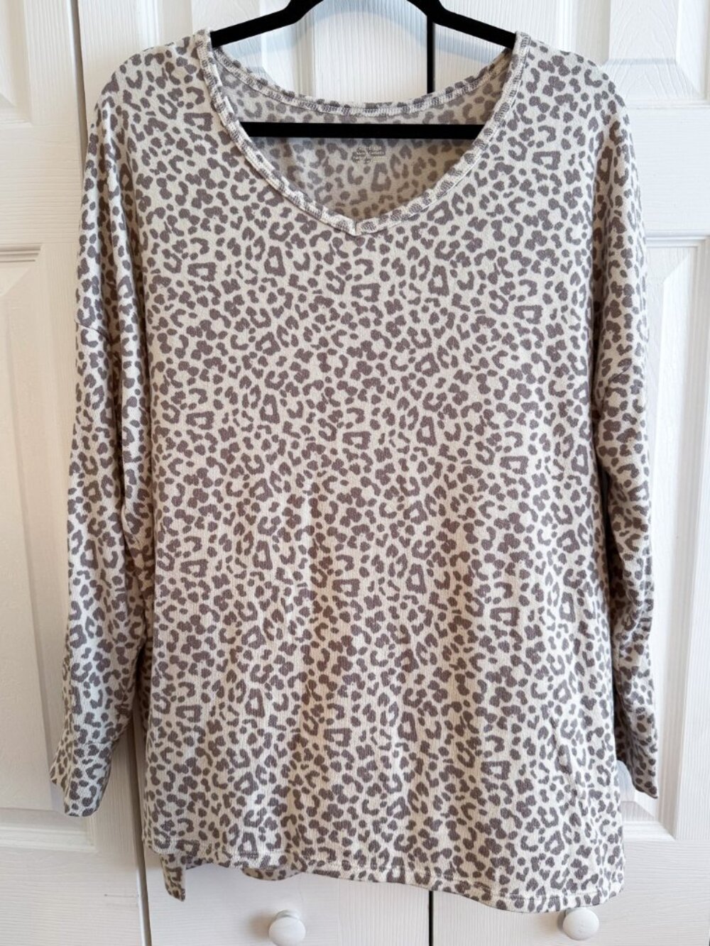 American Eagle Leopard Sweater Tunic